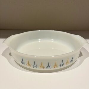 Vintage Fire King Anchor Hocking Fire Glow Dish